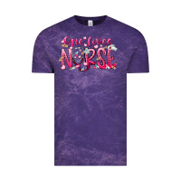 Cloud Purple one loves nurse Vintage Tee - RacoonDesign