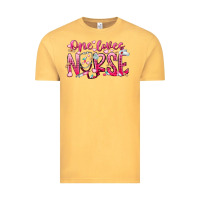 Vintage Mustard one loves nurse Vintage Tee - RacoonDesign