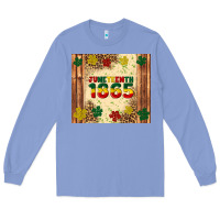 Colony Blue juneteenth 1865 Long Sleeve Tee - Artiststas