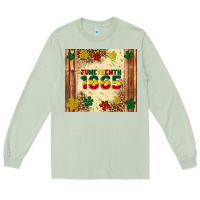 Matcha juneteenth 1865 Long Sleeve Tee - Artiststas