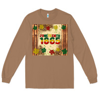 Toasted Coconut juneteenth 1865 Long Sleeve Tee - Artiststas