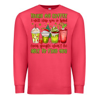 Cardinal christmas characters coffee cups Premium Sweatshirt - MaliasSmallBusiness