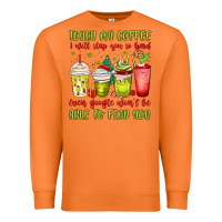 Carrot christmas characters coffee cups Premium Sweatshirt - MaliasSmallBusiness
