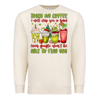 Sandshell christmas characters coffee cups Premium Sweatshirt - MaliasSmallBusiness