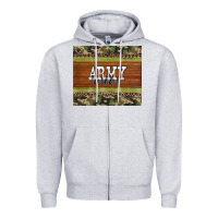 Heather Grey army mom leopard glitter camouflage Zipper Hoodie - BarkalooDesign