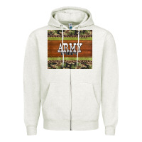 Oatmeal Heather army mom leopard glitter camouflage Zipper Hoodie - BarkalooDesign
