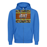True Royal army mom leopard glitter camouflage Zipper Hoodie - BarkalooDesign