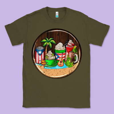 Puerto Rico Coasters Classic Tee Designed By Adodesignshop
