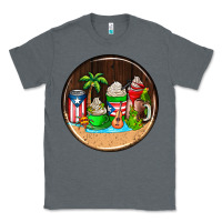 Charcoal Heather puerto rico coasters Classic Tee - AdoDesignShop