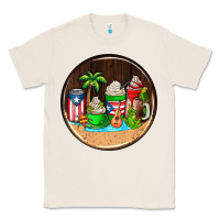 Natural puerto rico coasters Classic Tee - AdoDesignShop