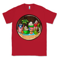 Red puerto rico coasters Classic Tee - AdoDesignShop