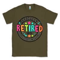 Army Green Officially Retired 2025 not my problem anymore Classic Tee - CowhideDigitalArt