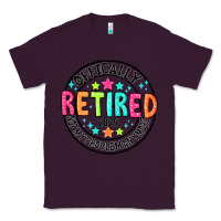 Plum Officially Retired 2025 not my problem anymore Classic Tee - CowhideDigitalArt