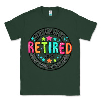 Sports Green Officially Retired 2025 not my problem anymore Classic Tee - CowhideDigitalArt