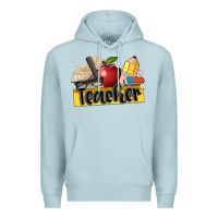 Blue Mist teacher Premium Hoodie - Artiststas