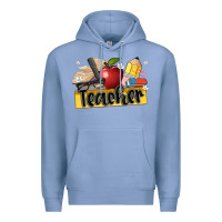 Colony Blue teacher Premium Hoodie - Artiststas