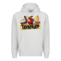 Dove Grey teacher Premium Hoodie - Artiststas