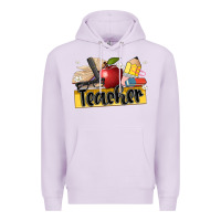 Lilac teacher Premium Hoodie - Artiststas
