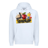 White teacher Premium Hoodie - Artiststas