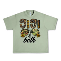 Oil Green gigi of both Urban Heavy Tee - CowhideDigitalArt