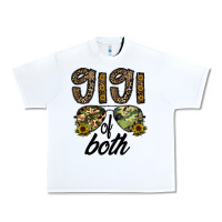 White gigi of both Urban Heavy Tee - CowhideDigitalArt
