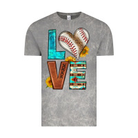 Cloud Rock western love baseball Vintage Tee - HRA Design Shop