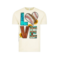 Vintage Arctic western love baseball Vintage Tee - HRA Design Shop