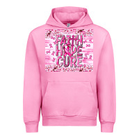 Fuchsia Pink Faith hope cure Cancer Urban Hoodie - NancyCooperArtShop