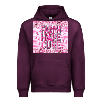 Mauve Wine Faith hope cure Cancer Urban Hoodie - NancyCooperArtShop