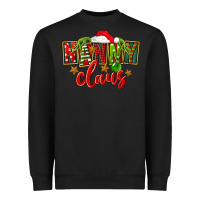 Black Christmas nanny claus Heavyweight Sweatshirt - FaDigitalArtStudio