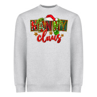 Christmas Nanny Claus Heavyweight Sweatshirt | Teevron