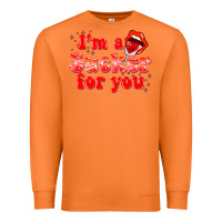 Carrot im a sucker for you valentines the day Premium Sweatshirt - NancyCooperArtShop