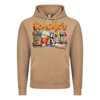 Vintage Coffee teacher fuel Vintage Hoodie - Zillion Design Studio