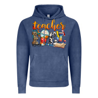 Vintage Denim teacher fuel Vintage Hoodie - Zillion Design Studio