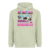 Matcha mind my own small business Heavyweight Hoodie - NancyCooperArtShop