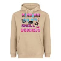 Mushroom mind my own small business Heavyweight Hoodie - NancyCooperArtShop