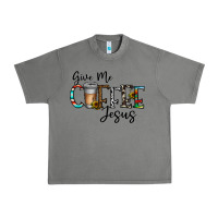 Tornado give me coffee jesus Urban Heavy Tee - CowhideDigitalArt