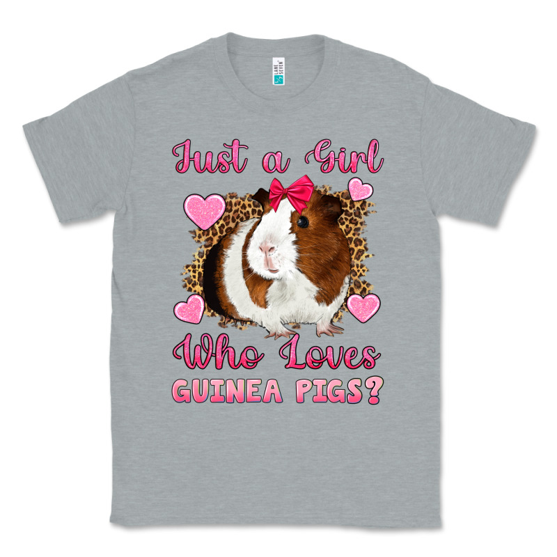 Just A Girl Love Who Loves Guinea Pigs Classic Tee by Artiststas | Teevron