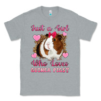 Heather Grey Just A Girl Love Who Loves Guinea Pigs Classic Tee - Artiststas