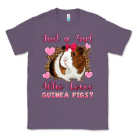 Lavender Just A Girl Love Who Loves Guinea Pigs Classic Tee - Artiststas