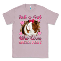 Lilac Just A Girl Love Who Loves Guinea Pigs Classic Tee - Artiststas