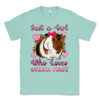 Seafoam Just A Girl Love Who Loves Guinea Pigs Classic Tee - Artiststas