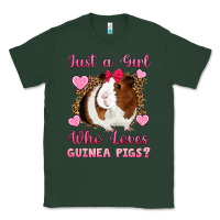 Sports Green Just A Girl Love Who Loves Guinea Pigs Classic Tee - Artiststas