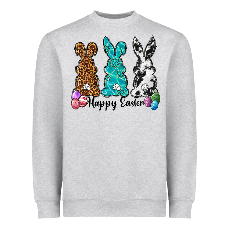 Western Happy Easter Peeps Heavyweight Sweatshirt by Neo Western | Teevron