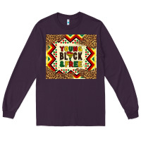 Plum young black and free Long Sleeve Tee - Artiststas
