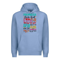 Colony Blue promises from god Premium Hoodie - Artiststas
