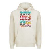 Oatmeal Heather promises from god Premium Hoodie - Artiststas
