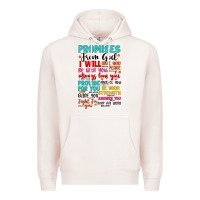 Pale Pink promises from god Premium Hoodie - Artiststas