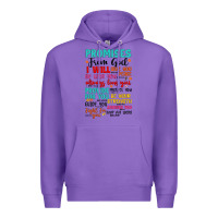 Purple promises from god Premium Hoodie - Artiststas