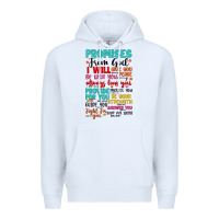 White promises from god Premium Hoodie - Artiststas